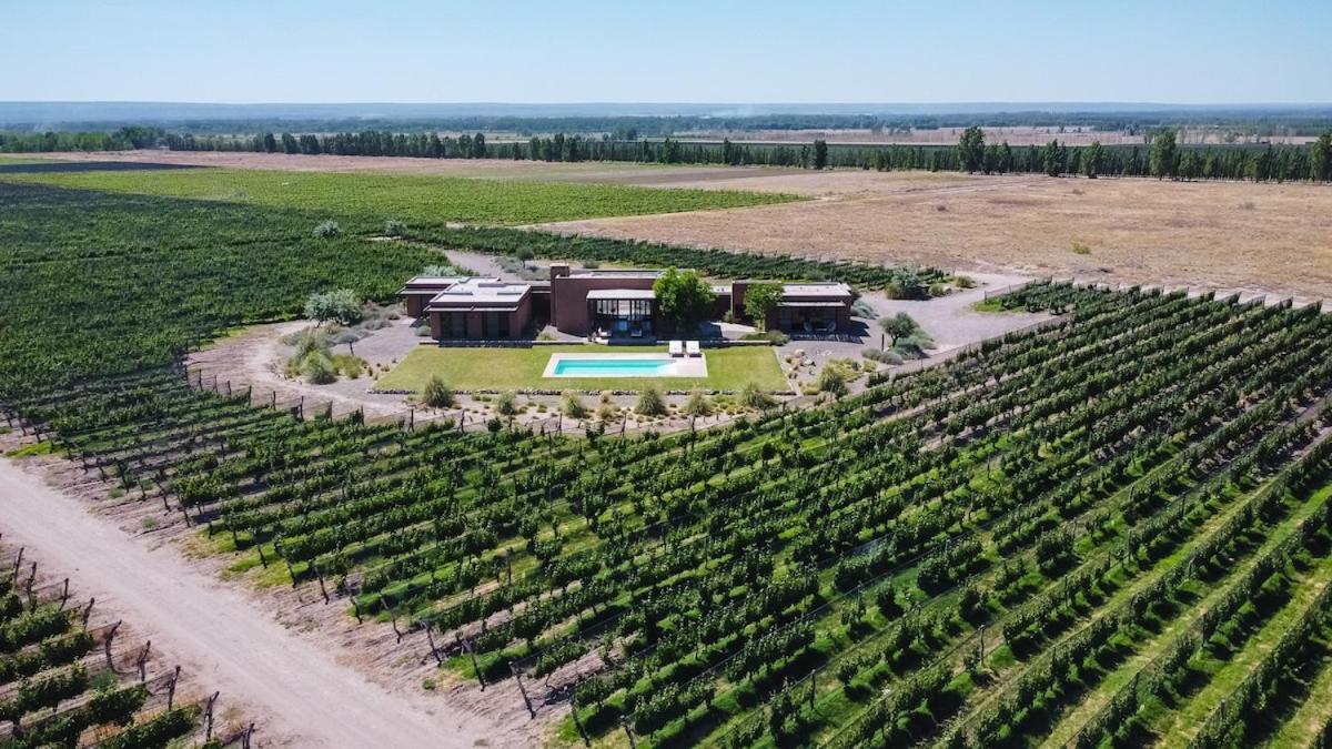 Casa Crux - Bodega Alfa Crux Villa Eugenio Bustos Luaran gambar